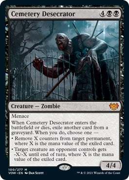 Cemetery Desecrator (100) (Innistrad: Crimson Vow)