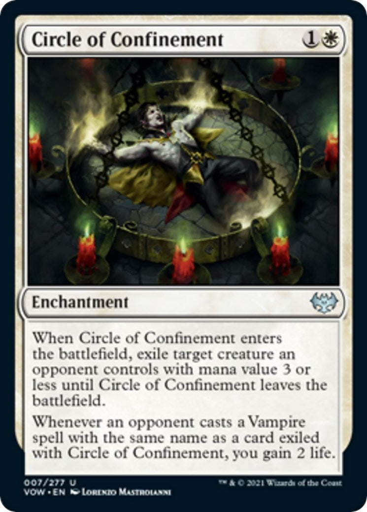 Circle of Confinement (7) (Innistrad: Crimson Vow)