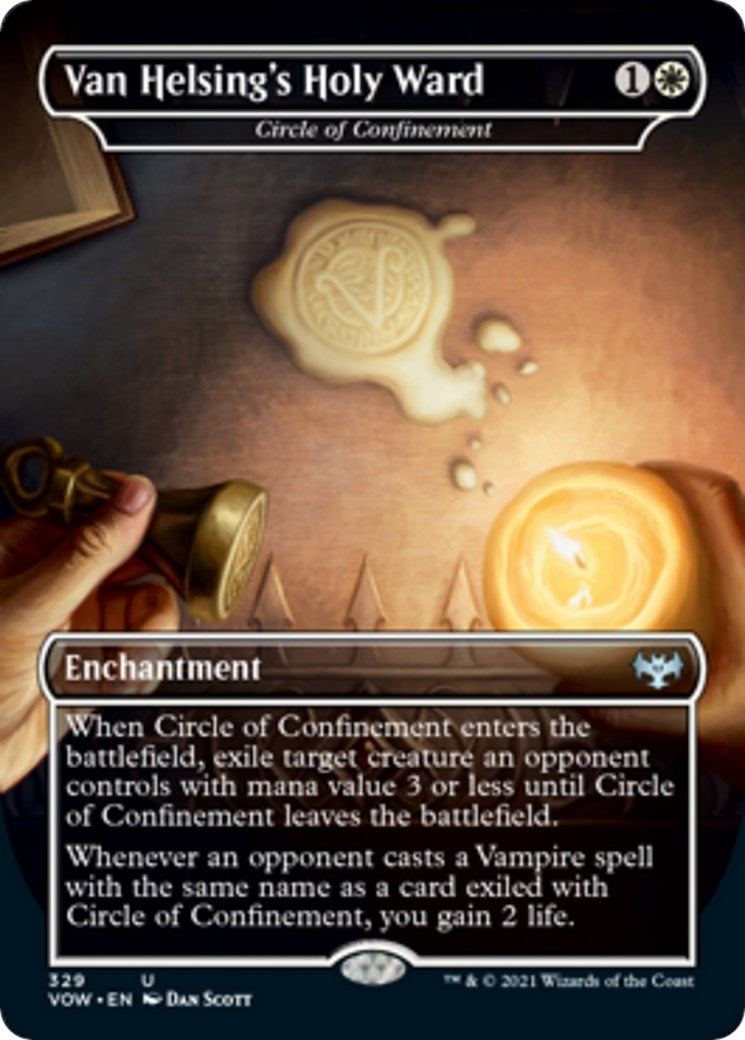 Image for Van Helsing's Holy Ward - Circle of Confinement (329) - Magic: The Gathering