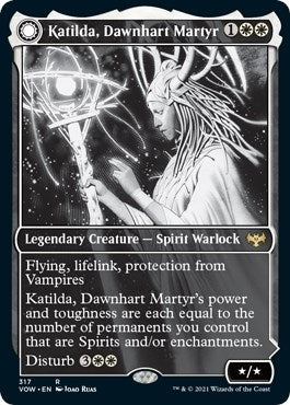 Katilda, Dawnhart Martyr (Showcase) (317) (Innistrad: Crimson Vow)