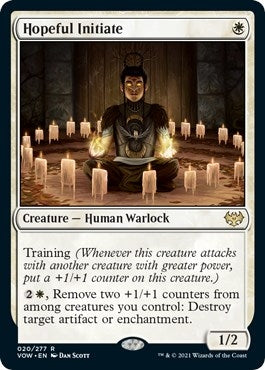 Hopeful Initiate (20) (Innistrad: Crimson Vow)