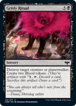 Grisly Ritual (116) (Innistrad: Crimson Vow)