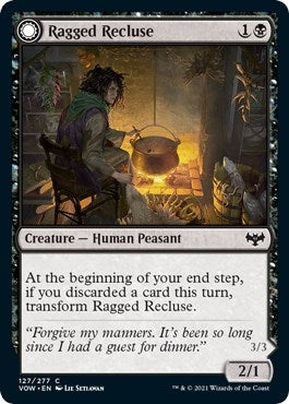 Ragged Recluse (127) (Innistrad: Crimson Vow)