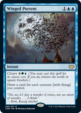 Image for Winged Portent (89) - Magic: The Gathering