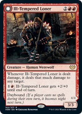 Ill-Tempered Loner (162) (Innistrad: Crimson Vow)