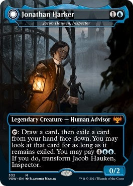 Jonathan Harker - Jacob Hauken, Inspector (332) (Innistrad: Crimson Vow)