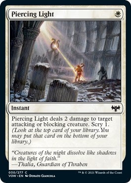 Piercing Light (30) (Innistrad: Crimson Vow)