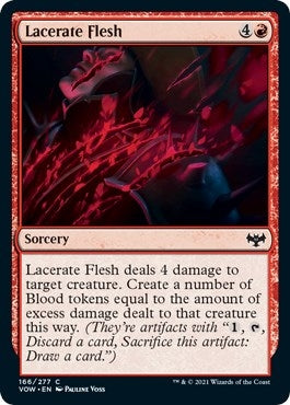 Lacerate Flesh (166) (Innistrad: Crimson Vow)