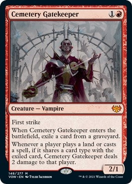 Cemetery Gatekeeper (148) (Innistrad: Crimson Vow)