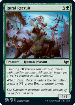 Rural Recruit (216) (Innistrad: Crimson Vow)