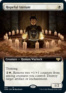 Hopeful Initiate (Extended Art) (350) (Innistrad: Crimson Vow)