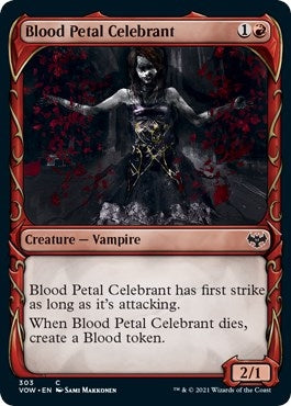 Blood Petal Celebrant (Showcase) (303) (Innistrad: Crimson Vow)