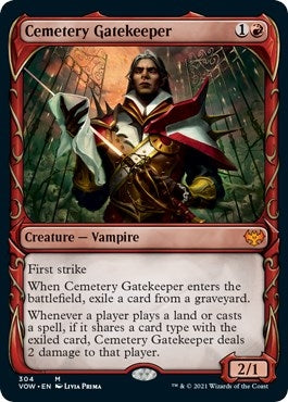 Cemetery Gatekeeper (Showcase) (304) (Innistrad: Crimson Vow)