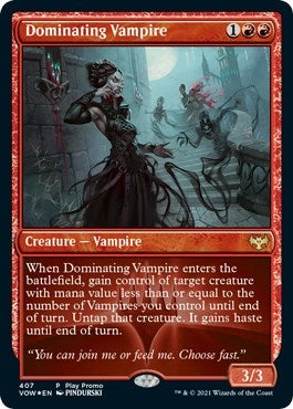 Dominating Vampire (407) (Play Promos)