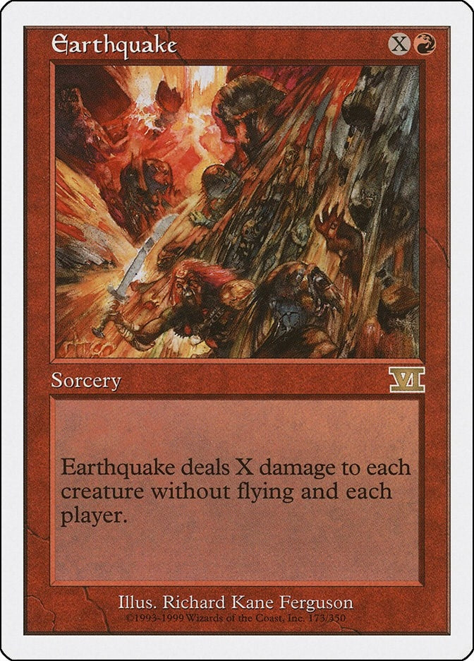 Earthquake (173) (Classic Sixth Edition)