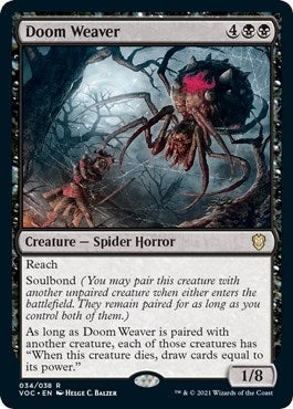 Doom Weaver (34) (Commander: Innistrad: Crimson Vow)