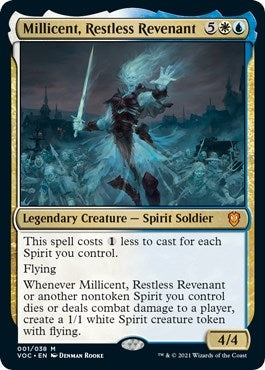 Millicent, Restless Revenant (1) (Commander: Innistrad: Crimson Vow)