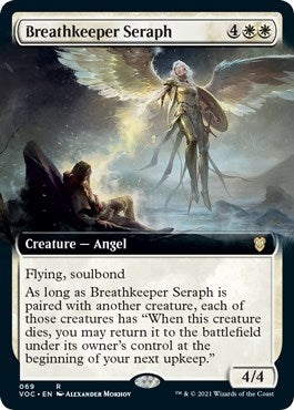 Breathkeeper Seraph (Extended Art) (69) (Commander: Innistrad: Crimson Vow)
