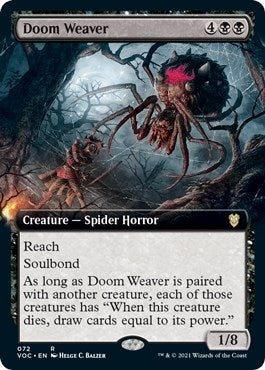 Doom Weaver (Extended Art) (72) (Commander: Innistrad: Crimson Vow)