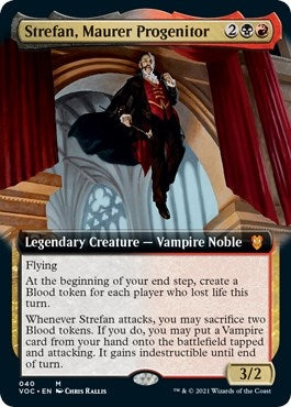 Strefan, Maurer Progenitor (Extended Art) (40) (Commander: Innistrad: Crimson Vow)