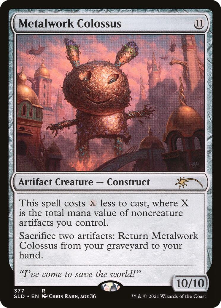 Metalwork Colossus (377) (377) (Secret Lair Drop Series)
