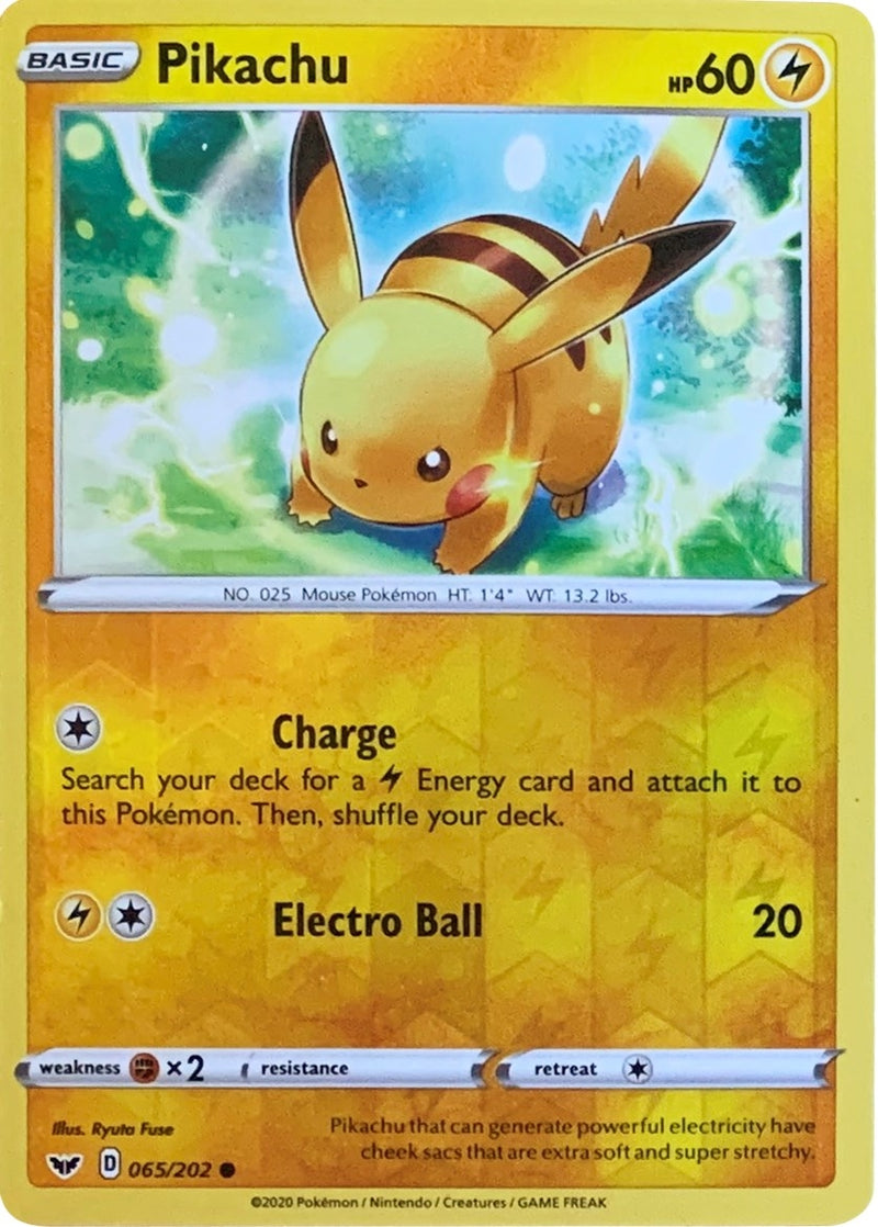 Image for Pikachu - 065/202 (Reverse Cosmos Holo) (065/202) (Miscellaneous Cards & Products) - Pokemon