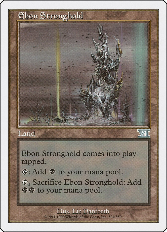 Ebon Stronghold (324) (Classic Sixth Edition)