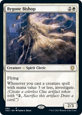 Bygone Bishop (80) (Commander: Innistrad: Crimson Vow)