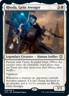 Rhoda, Geist Avenger (8) (Commander: Innistrad: Crimson Vow)