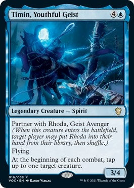 Timin, Youthful Geist (16) (Commander: Innistrad: Crimson Vow)