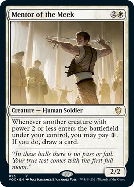 Mentor of the Meek (93) (Commander: Innistrad: Crimson Vow)