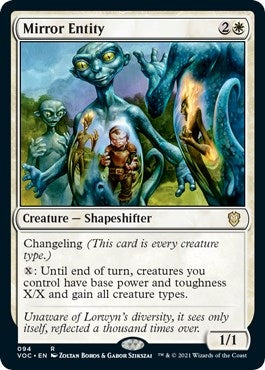Mirror Entity (94) (Commander: Innistrad: Crimson Vow)