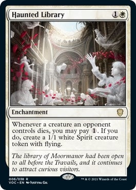 Haunted Library (6) (Commander: Innistrad: Crimson Vow)