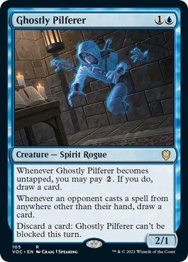Ghostly Pilferer (105) (Commander: Innistrad: Crimson Vow)