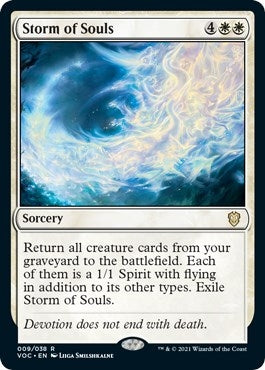 Storm of Souls (9) (Commander: Innistrad: Crimson Vow)