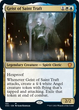 Geist of Saint Traft (155) (Commander: Innistrad: Crimson Vow)