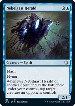 Nebelgast Herald (109) (Commander: Innistrad: Crimson Vow)