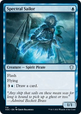 Spectral Sailor (114) (Commander: Innistrad: Crimson Vow)