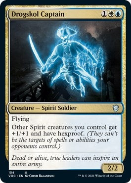 Drogskol Captain (154) (Commander: Innistrad: Crimson Vow)