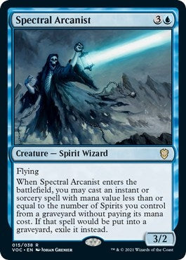 Spectral Arcanist (15) (Commander: Innistrad: Crimson Vow)