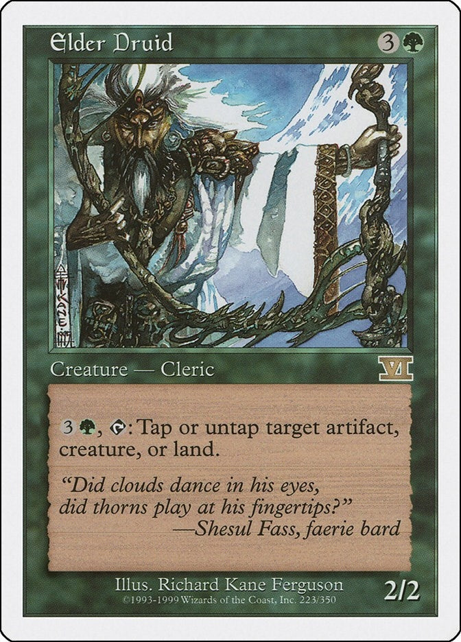 Elder Druid (223) (Classic Sixth Edition)