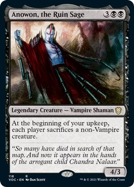 Anowon, the Ruin Sage (118) (Commander: Innistrad: Crimson Vow)
