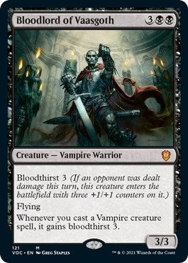 Bloodlord of Vaasgoth (121) (Commander: Innistrad: Crimson Vow)