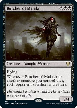 Butcher of Malakir (123) (Commander: Innistrad: Crimson Vow)