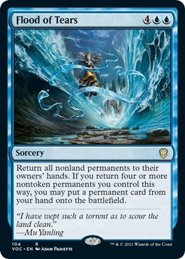 Flood of Tears (104) (Commander: Innistrad: Crimson Vow)