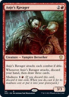 Anje's Ravager (141) (Commander: Innistrad: Crimson Vow)