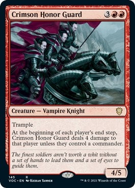 Crimson Honor Guard (145) (Commander: Innistrad: Crimson Vow)