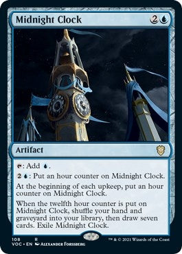Midnight Clock (108) (Commander: Innistrad: Crimson Vow)