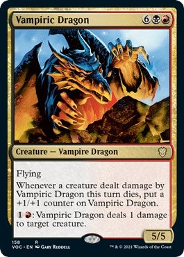 Vampiric Dragon (158) (Commander: Innistrad: Crimson Vow)