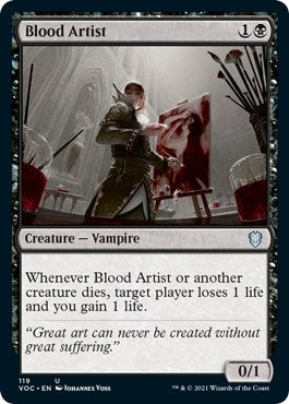 Blood Artist (119) (Commander: Innistrad: Crimson Vow)